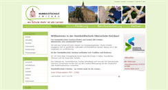 Desktop Screenshot of humboldtschule-zwickau.de